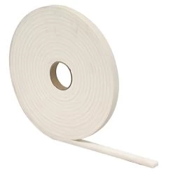 3/16-Inch X 17-Foot White Closed Cell High Density Foam Tape