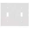 White Switch Plate Sealer 6-Pack -Home-Building Hardware 03434