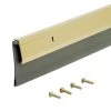 36-Inch Aluminum/Vinyl Heavy Duty Bright Gold Door Sweep -Home-Building Hardware 05744