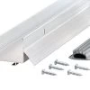 36-Inch Aluminum L-Shaped Door Bottom With Drip Cap -Home-Building Hardware 06155