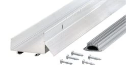 36-Inch Aluminum L-Shaped Door Bottom With Drip Cap