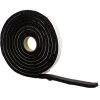 1/2-Inch X 10-Foot Black Rubber Premium Sponge Weatherstrip Tape