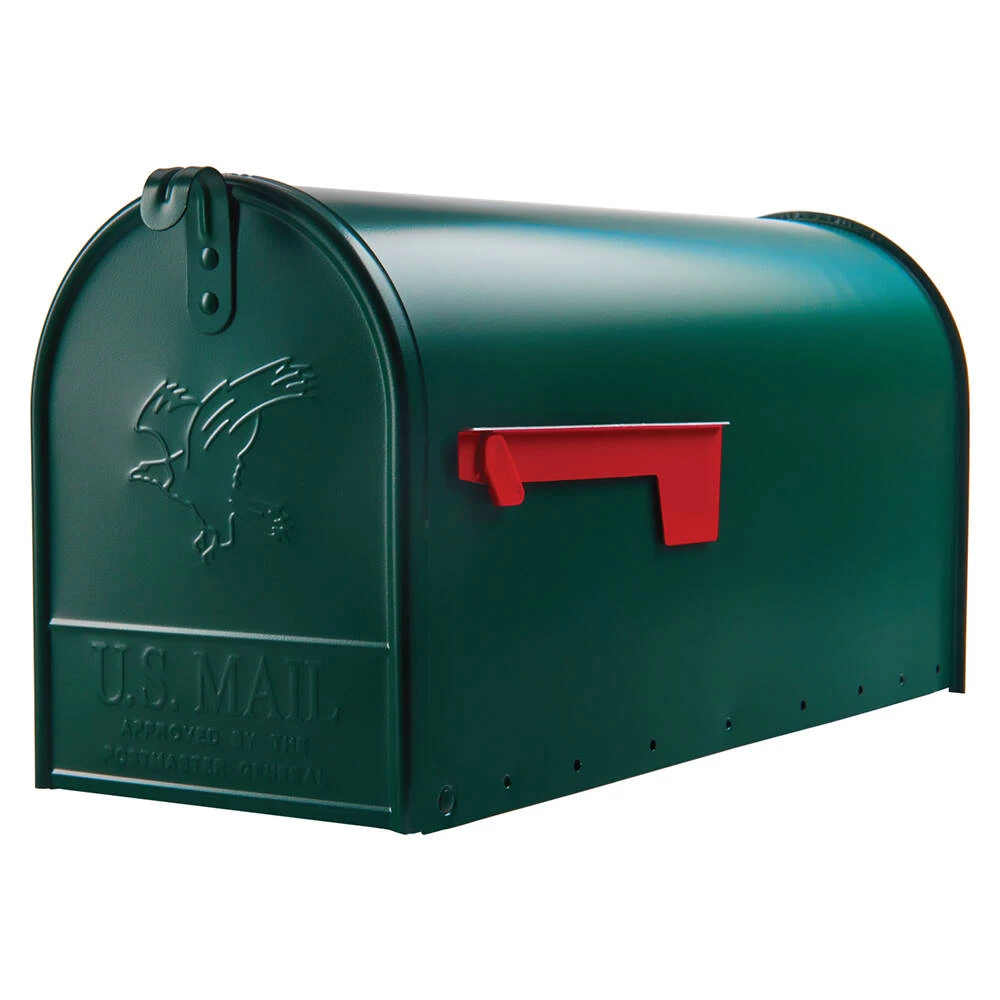 1475 Cubic Inch Capacity Galvanized Steel Powder-Coated Mailbox 3 1475 Cubic Inch Capacity Galvanized Steel Powder-Coated Mailbox
