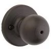 Polo Privacy Door Knob, Venetian Bronze -Home-Building Hardware 100009016 DET