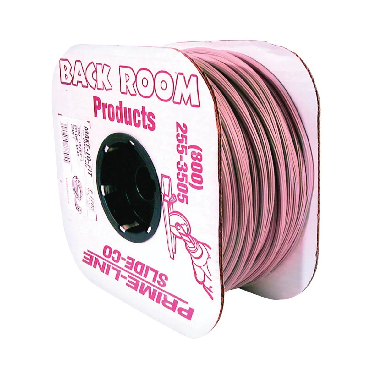 500-Foot 1/8-Inch Gray Screen Retainer Spline 4 500-Foot 1/8-Inch Gray Screen Retainer Spline - Image 2