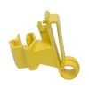 Yellow Polyethylene Fi-Shock T-Post Insulator -Home-Building Hardware 100062411 1 HR