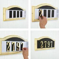 Adhesive Plaque Number, Character 2, 4 In H Character 4 Adhesive Plaque Number, Character 2, 4 In H Character - Image 2