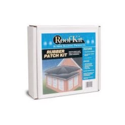 White Rubber Roof Kit Patch Kit
