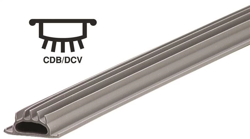 36-Inch Gray Vinyl Replacement Insert For Door Bottom 4 36-Inch Gray Vinyl Replacement Insert For Door Bottom - Image 2