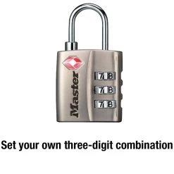 Master Lock TSA-Approved Luggage Lock -Home-Building Hardware 1066349.3