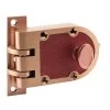 Bronze Single Cylinder Jimmy-Resistant Door Lock -Home-Building Hardware 1257183366