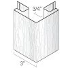 3-Inch Vinyl Khaki Outside Corner Post -Home-Building Hardware 1300235 ep 1532090219 0