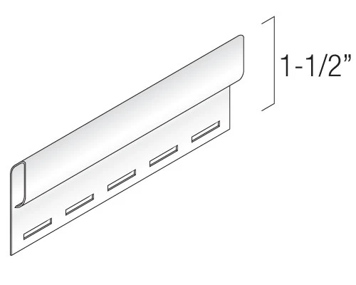 1-1/2-Inch White Vinyl Undersill Trim 3 1-1/2-Inch White Vinyl Undersill Trim