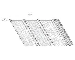 12-Inch Slate Vinyl Soffit