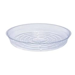 16-Inch Diameter Clear Vinyl Saucer