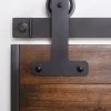 Flat Black Barn Door Cellar Hardware 7 Ft Track And 7 Ft 4 In Header 1 Flat Black Barn Door Cellar Hardware 7 Ft Track And 7 Ft 4 In Header -Home-Building Hardware 1344654 ep 1468382175 0
