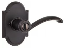 Venetian Bronze 740 Austin Lever Keyed Entry Lock With Smart Key