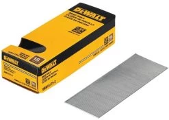 DeWALT 1-3/4-Inch 18-Gauge Straight Collated Brad Nail 2500-Pack