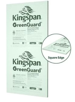1/2-Inch X 4-Foot X 8-Foot Greenguard Square Edge Xps Sheathing