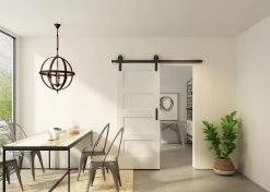 72-Inch Matte Black Designer Interior Barn Door Kit -Home-Building Hardware 2147999 ep 1635218225 4