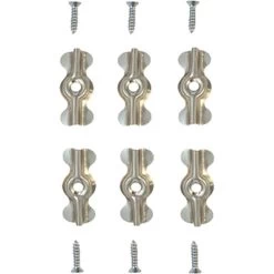 1-11/16 X 3/4-Inch Aluminum Storm Door Turn Buttons