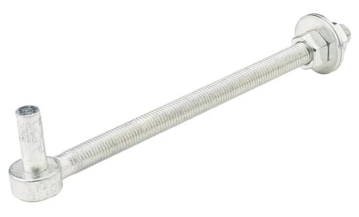 3/4-Inch X 12-Inch Zinc Plated Steel Bolt Hook 4 3/4-Inch X 12-Inch Zinc Plated Steel Bolt Hook - Image 2