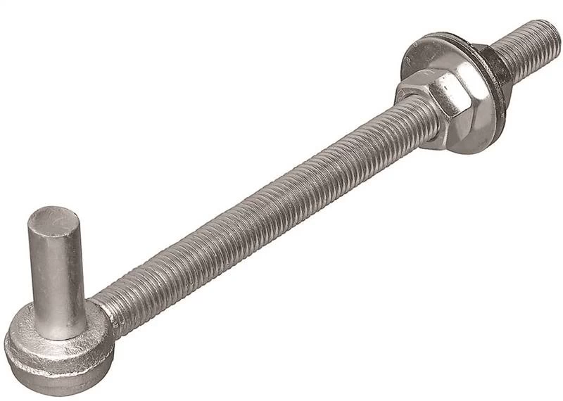 3/4-Inch X 12-Inch Zinc Plated Steel Bolt Hook 5 3/4-Inch X 12-Inch Zinc Plated Steel Bolt Hook - Image 3