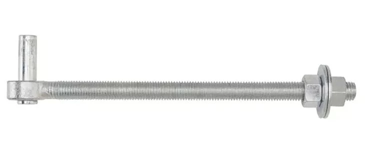 3/4-Inch X 12-Inch Zinc Plated Steel Bolt Hook 3 3/4-Inch X 12-Inch Zinc Plated Steel Bolt Hook