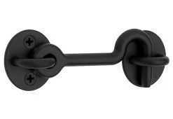 4-Inch Matte Black Privacy Hook -Home-Building Hardware 2252906 ep 1635278458 0