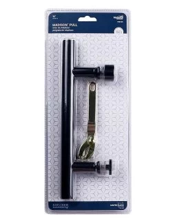 12-Inch Matte Black Madison Door Pull