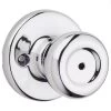 Polished Chrome Tylo Bed/Bath Door Knob -Home-Building Hardware 2399160