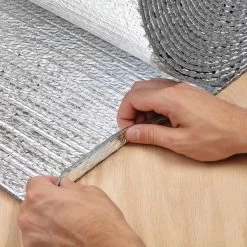 16 In X 25 Ft Staple Tab Double Reflective Double Bubble Insulation ( Sold By The Roll) 10 16 In X 25 Ft Staple Tab Double Reflective Double Bubble Insulation ( Sold By The Roll) -Home-Building Hardware 2432961 ep 1457673787 2