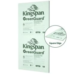 GreenGuard 1-Inch X 4 X 8-Foot Square Edge Extruded Polystyrene Foam Insulation