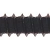 Hillman #6 Black Flat Head Metal Screw -Home-Building Hardware 276234923