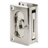 Satin Nickel Privacy Pocket Door Lock -Home-Building Hardware 2780867870