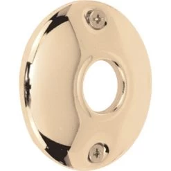 2-1/4-Inch Brass Plated Door Knob Rosettes