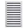 Vent Rectangle 18x24 White Cap -Home-Building Hardware 2900280