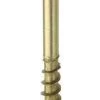 Spax #10 X 3-1/2-Inch Yellow Zinc Interior Multi-Purpose Constuction Screw 1-Pound -Home-Building Hardware 295964 2