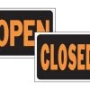 Sign Open/Closed Reversible -Home-Building Hardware 3045