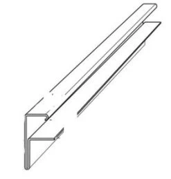 5/8-Inch X 12.5-Foot Khaki Vinyl F Channel -Home-Building Hardware 3067675