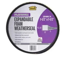 1-1/2-Inch X 1-1/2-Inch X 8-Foot Black, Expandable Foam Weatherseal -Home-Building Hardware 3132701 ep 1702253425 2