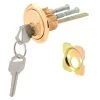 Rim Cylinder Lock Kwikset/Weiser With Brass Face -Home-Building Hardware 3164099105