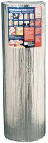 4-Foot X 50-Foot Double Reflective Bubble Insulation, By The Roll