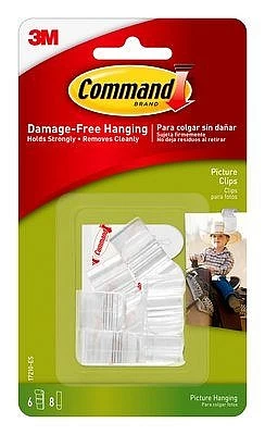 COMMAND White Picture Hanging Clips