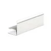 1 In X 12 Ft White Aluminum Fascia Runner 2 1 In X 12 Ft White Aluminum Fascia Runner -Home-Building Hardware 3921483