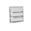 Automatic Gable Shutter Only White -Home-Building Hardware 4518155