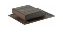 Roof Vent Slant Back Plastic Brown