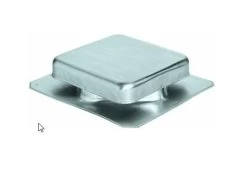 Roof Vent Square Aluminum Mill