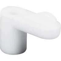 3/8 White Plastic Screen Clip