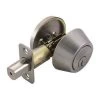 Satin Nickel Single Cylinder 2-Way Adjustable Deadbolt